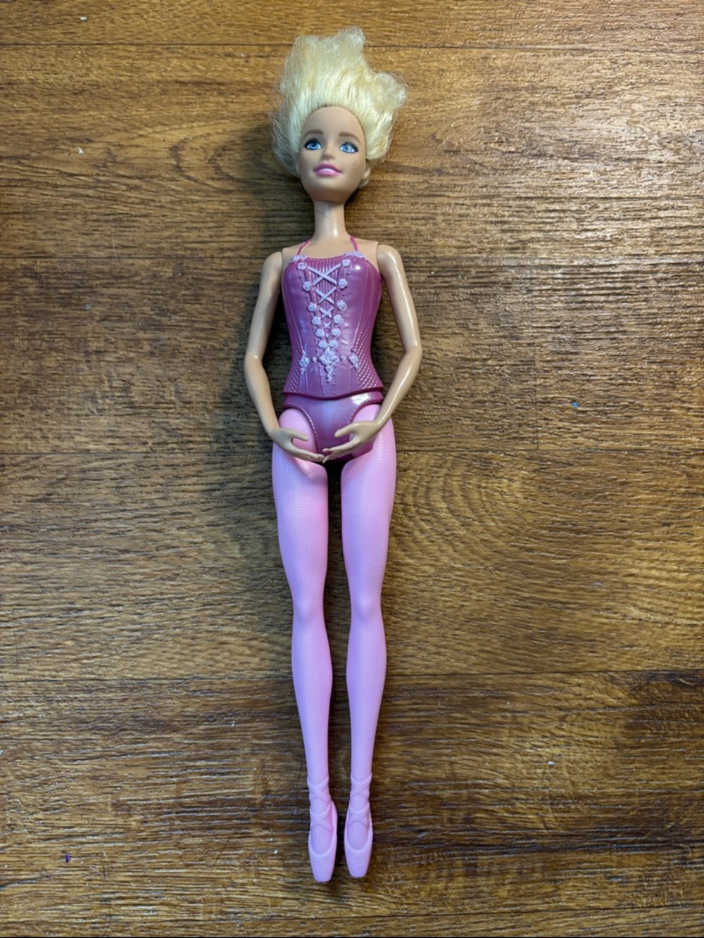 Mattel Barbie Pink Ballerina Blonde Hair Blue Eyes 2019
